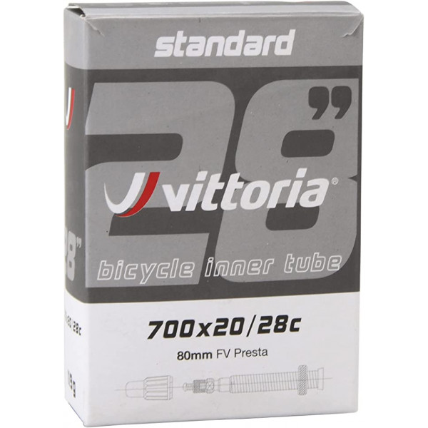 Vittoria slanga 700x20/28 80mm ventill